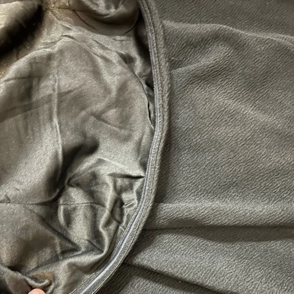 Black Strapless Midi Dress - Picture 10 of 11